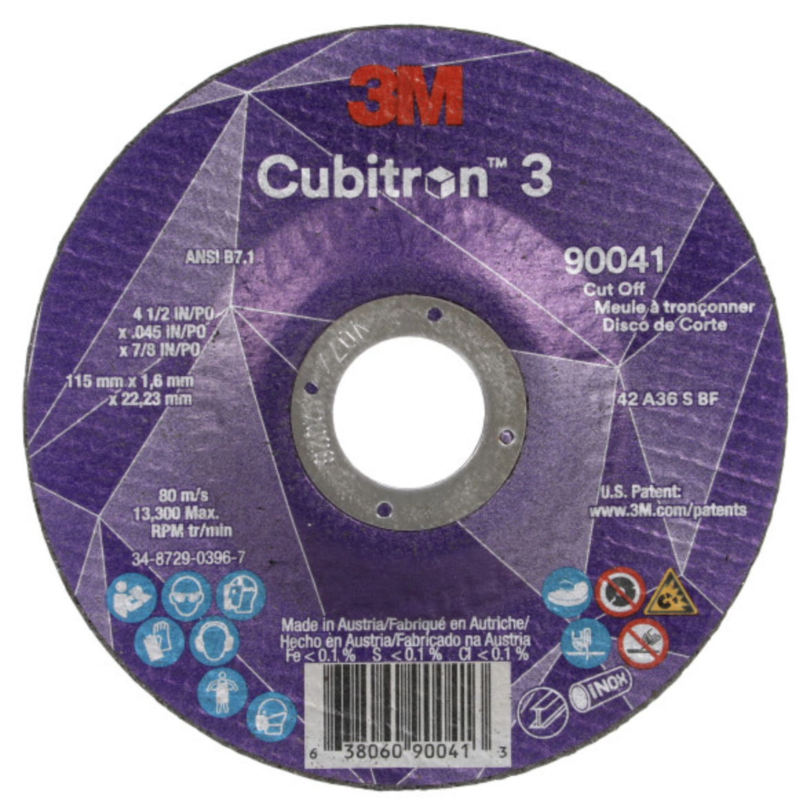 3M Cubitron 3 Cut-Off Wheel